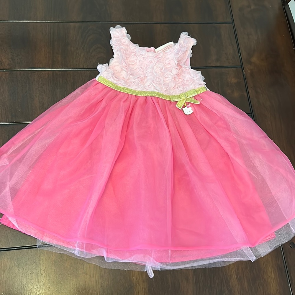 Pink Princess Hello Kitty Storybook Collection Girls 3T Dress